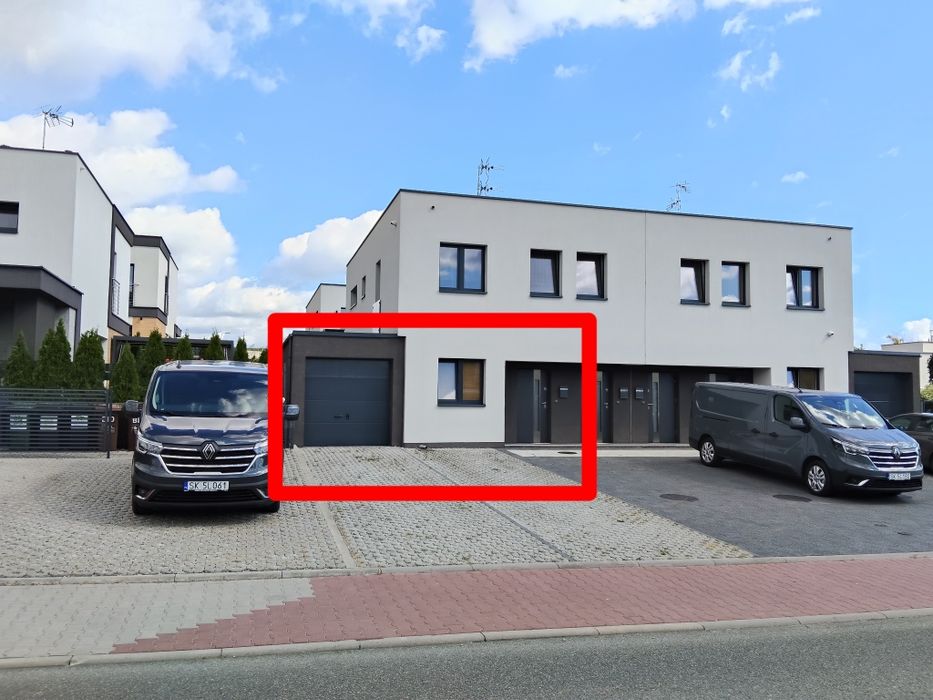 Mieszkanie z garażem i ogródkiem
