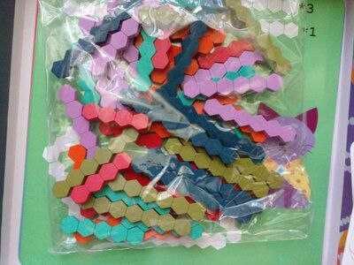 Дерев'яна мозаїка з картинками "Стільники (Соти)"