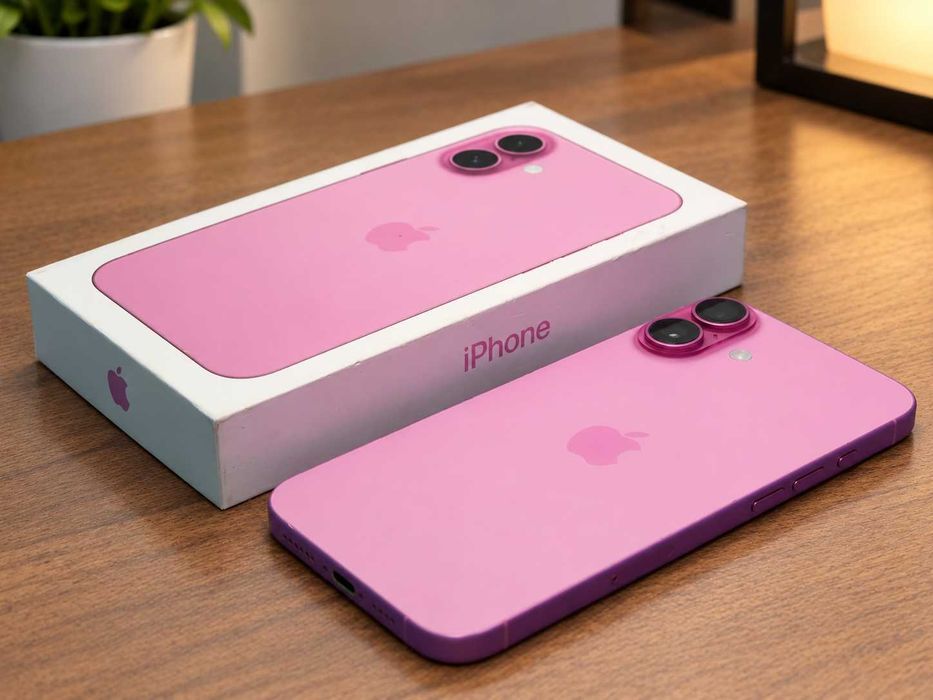 Apple iPhone 16+ PLUS | 128 GB | Jak Nowy | Różowy | SPRAWNY 100 %