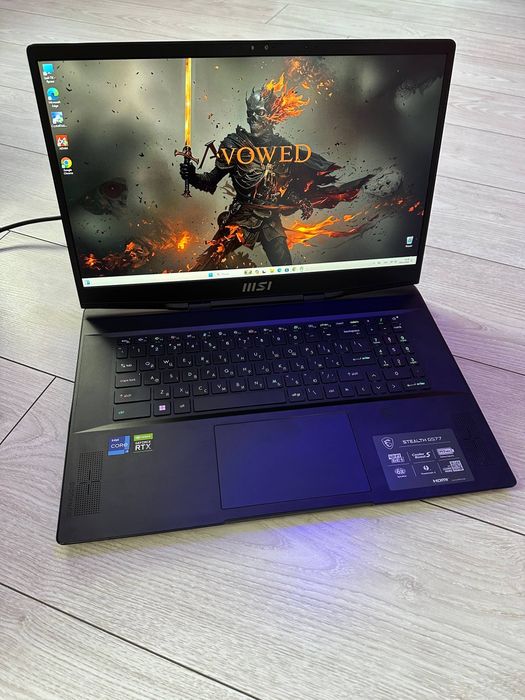 MSI GS77 I9-12900H RTX3060 16Gb DDR5 SSD256 144Hz 14Ядер