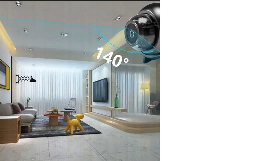 Kamera szerokokątna V1080P HD WIFI mini 140