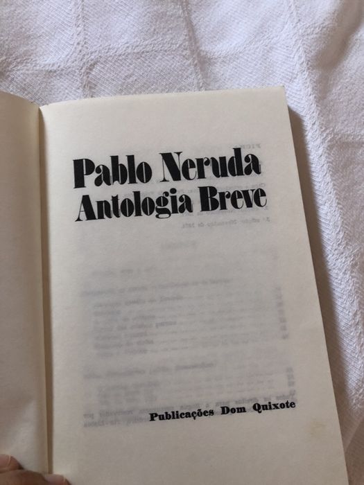 1974 Pablo Neruda - Antologia Breve (Dom Quixote)