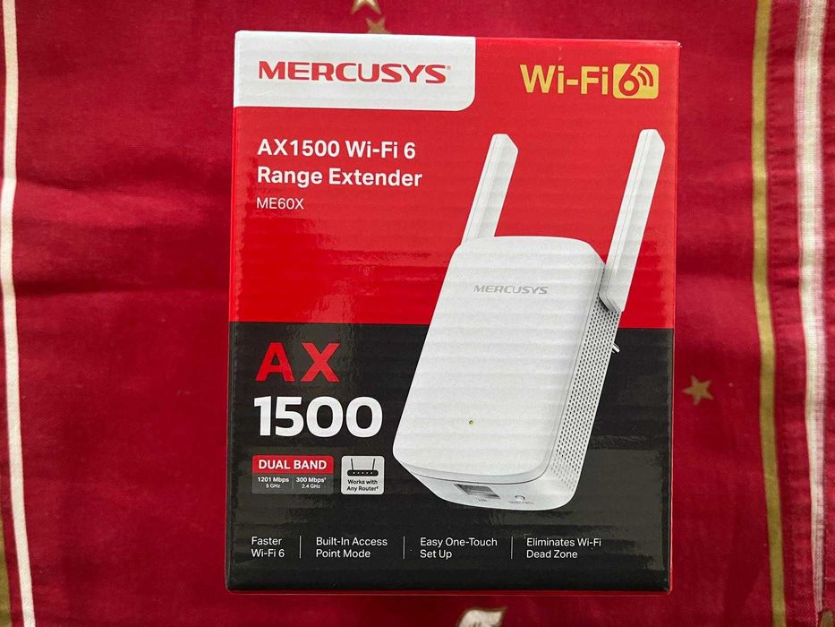 MERCUSYS AX1500 WI-FI 6 Range Extender - Oportunidade