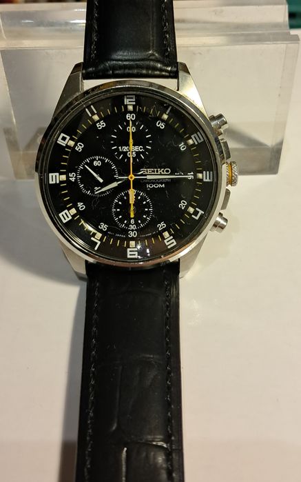 Relógio Seiko Conógrafo,  Calibre 7T92 e Seiko Kinetic.