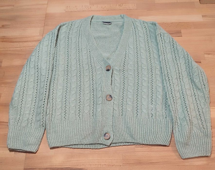 Sweter damski L zielony