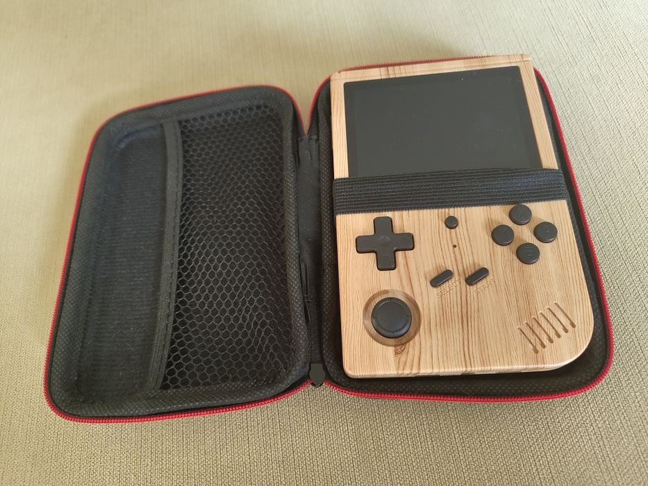 Consola Portátil Anbernic RG 351v + Bolsa e cartões de memória