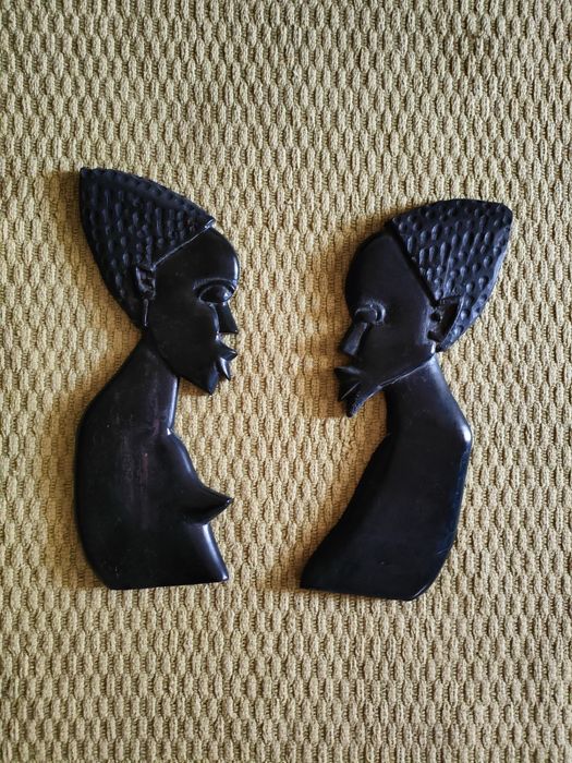 Vintage Wooden Decorative Figures