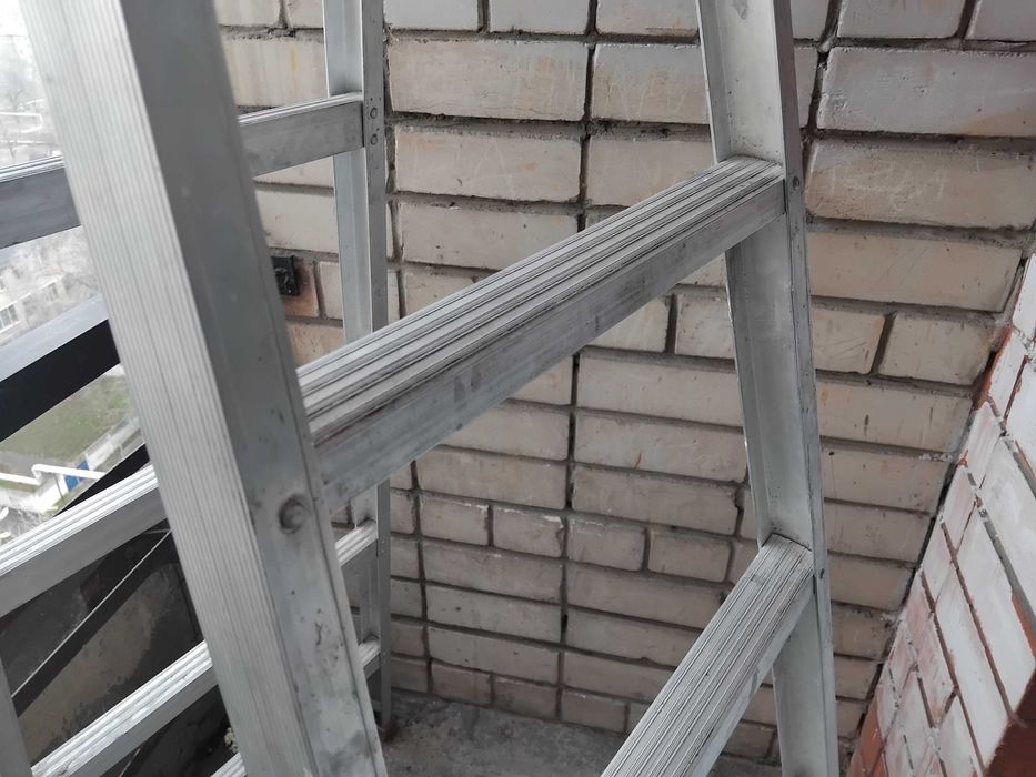 Лестница алюминиевая СССР