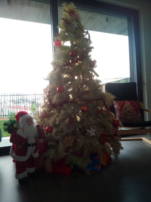 Arvore de Natal beje