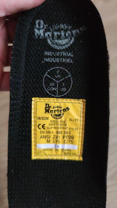 Dr.Martens стельки 39-40