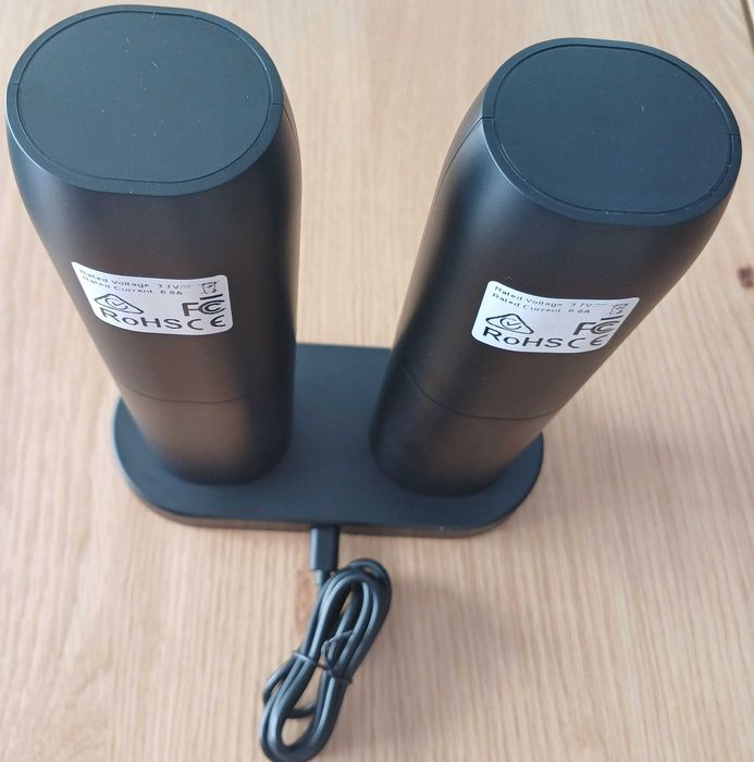 zestaw młynków do przypraw USB