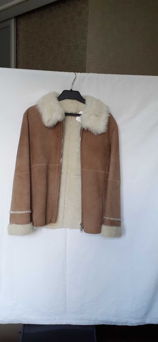 Женская дубленка/куртка Marella Sport, размер 46, натуральная, б/у