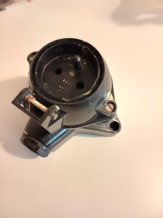 Gniazdko i puszka (Retro, PRL, Vintage)