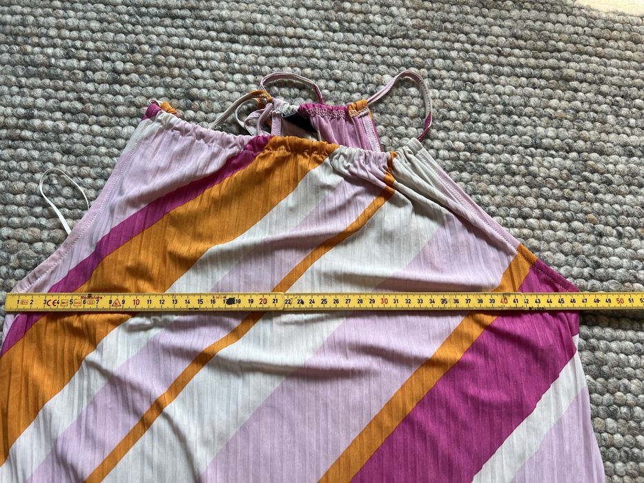 Długa/maxi kolorowa sukienka na lato