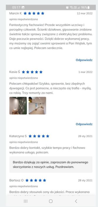 Remonty Gładzie Malowanie Panele