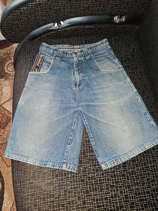 Шорти чоловічі довгі,джинсові сині 31р