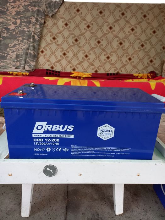 Аккумулятор ORBUS 12-200 гелевый для UPS