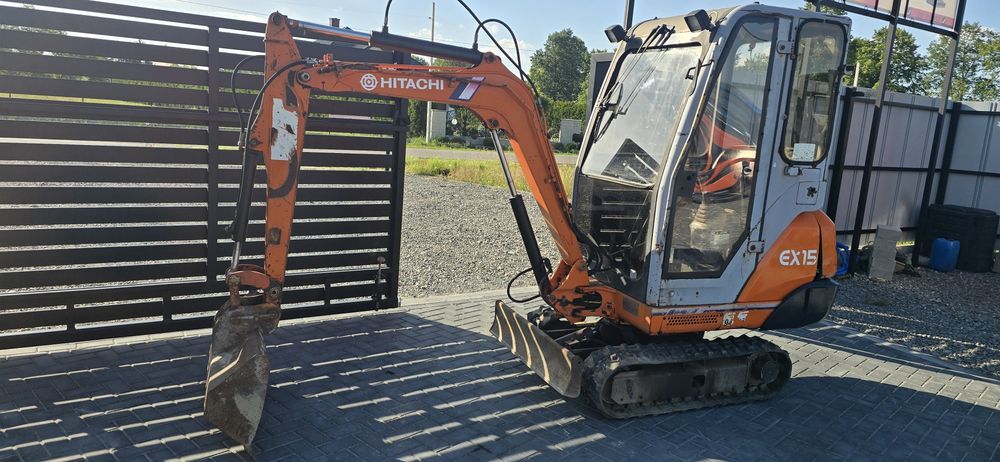 Minikoparka hitachi  1.6t Wytulejowana!koparka Sprawna