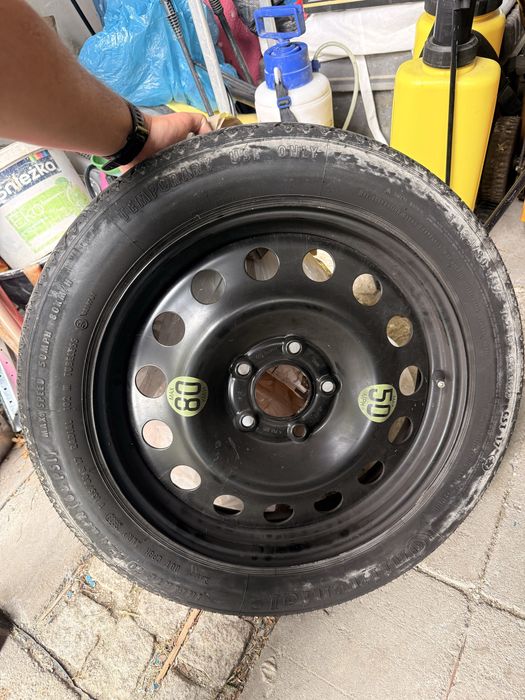 Felga BMW E60 E61 7.5J×17 ET20 5×120, CB 72.6 i opona 135/80/17