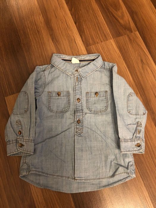 Koszula jeansowa H&M r 80