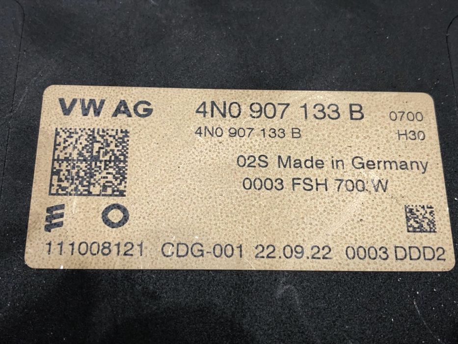 MODUŁ GRZANIA SZYBY AUDI A6 C8 4N0907133B STEROWNIK