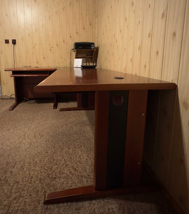 Duże biurko narożne