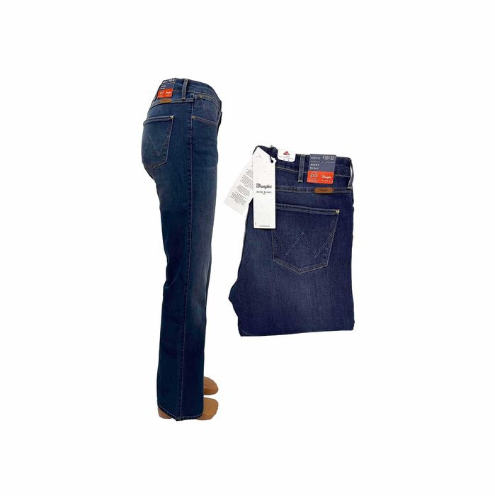 Spodnie damskie Wrangler Avery Bootcut Blue Willow W30 L32