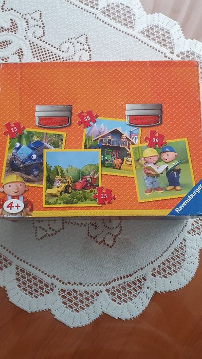 Puzzle Bob Budowniczy 4 obrazki