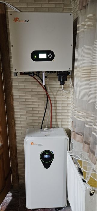 Інвертор+аккумуляторы+солнечные панели(Расрочка)(Монтаж)