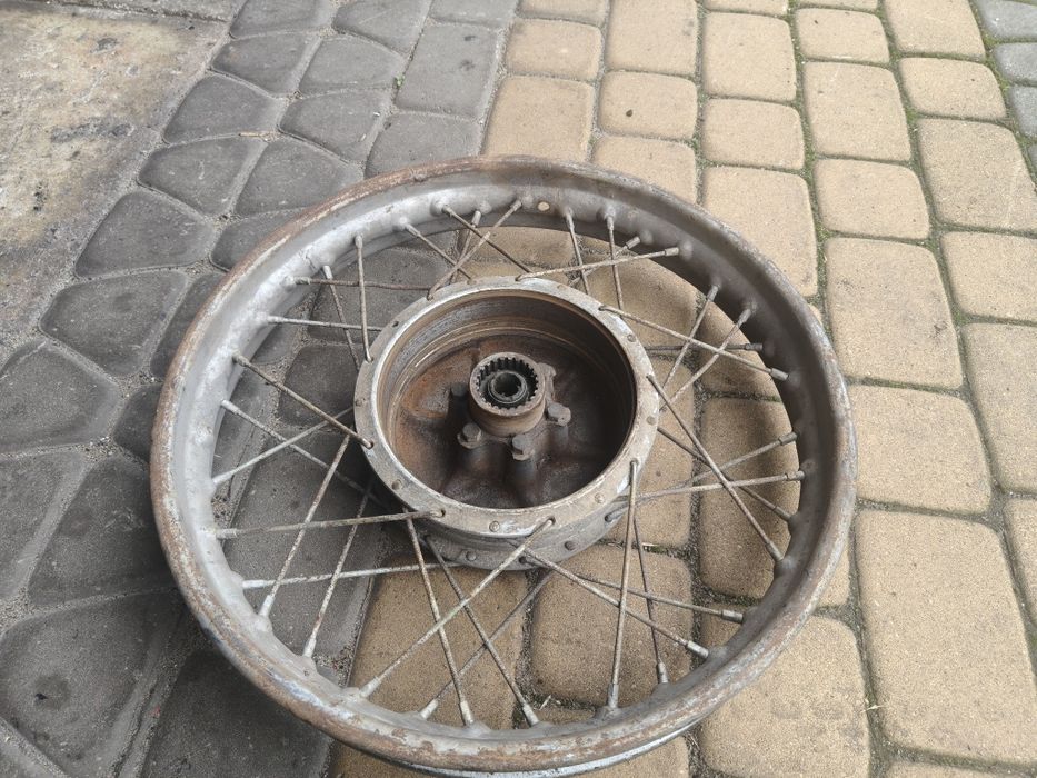 Koło tył awo simson sport ładny stan