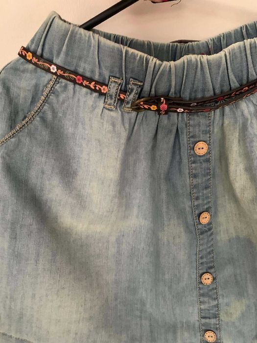 Spódniczka jeans mini - Stradivarius