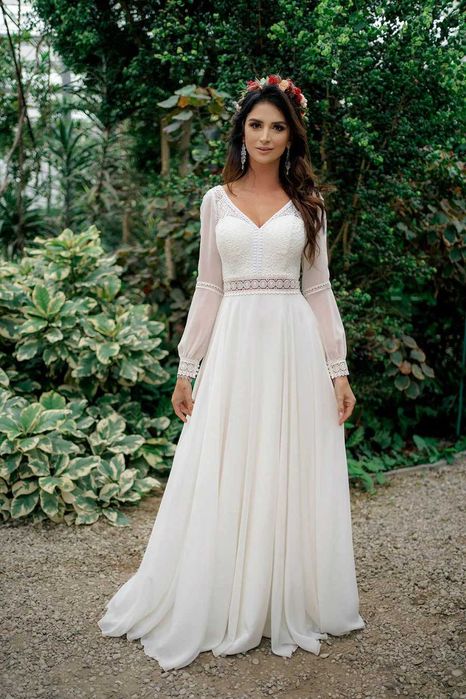 Suknia ślubna Layla w stylu boho