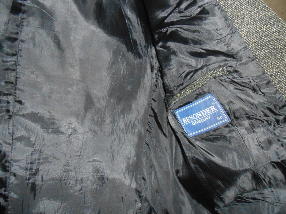 Мужской пиджак, ткань с велюровым отливом, фирма "Безондер".