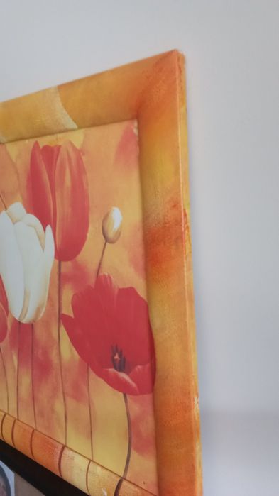 Quadro de tulipas