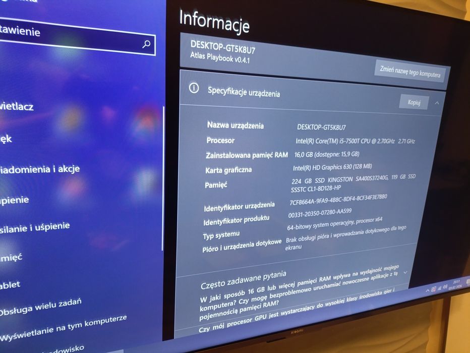 Mini komputer -HP Elite Slice G2 Mini