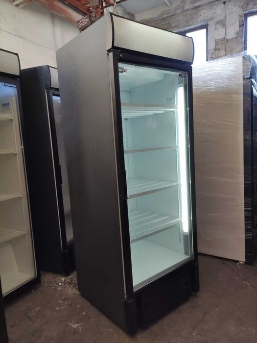 Холодильна шафа вітрина для напоїв,молочки,квітів UBC Optima Антрацит