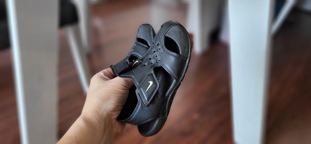 nike sandałki na rzepy sunray protect rozmiar 23,5 13 cm