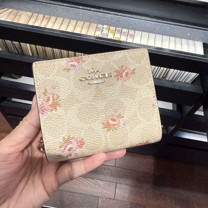 COACH Snap Wallet жіночий оригінальний гаманець коач женский кошелек