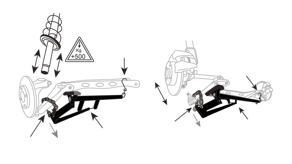 Alavanca Extracção do Terminal do Braço Oscilante da Suspensão. AP28