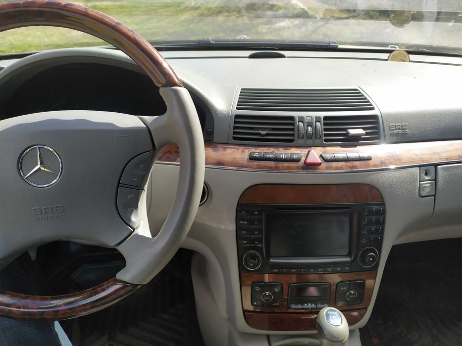 Авто Mersedes s350 w220 Long 3.7 Газ/бензин 2002 г Мерседес S класса Полтава Срочно