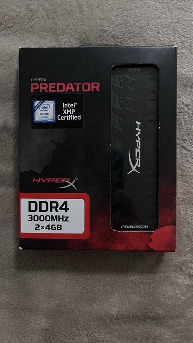 Ram ddr4 2x4gb 3000mhz
