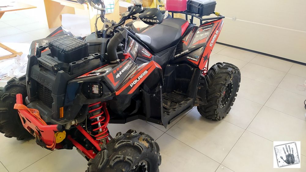 Naklejki Polaris scrambler XP1000 XP850
