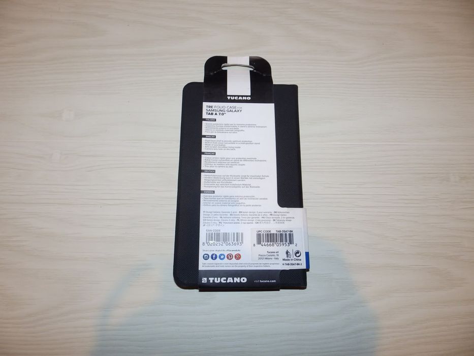 Чехол tucano folio case для планшета samsung galaxy tab a6 7.0