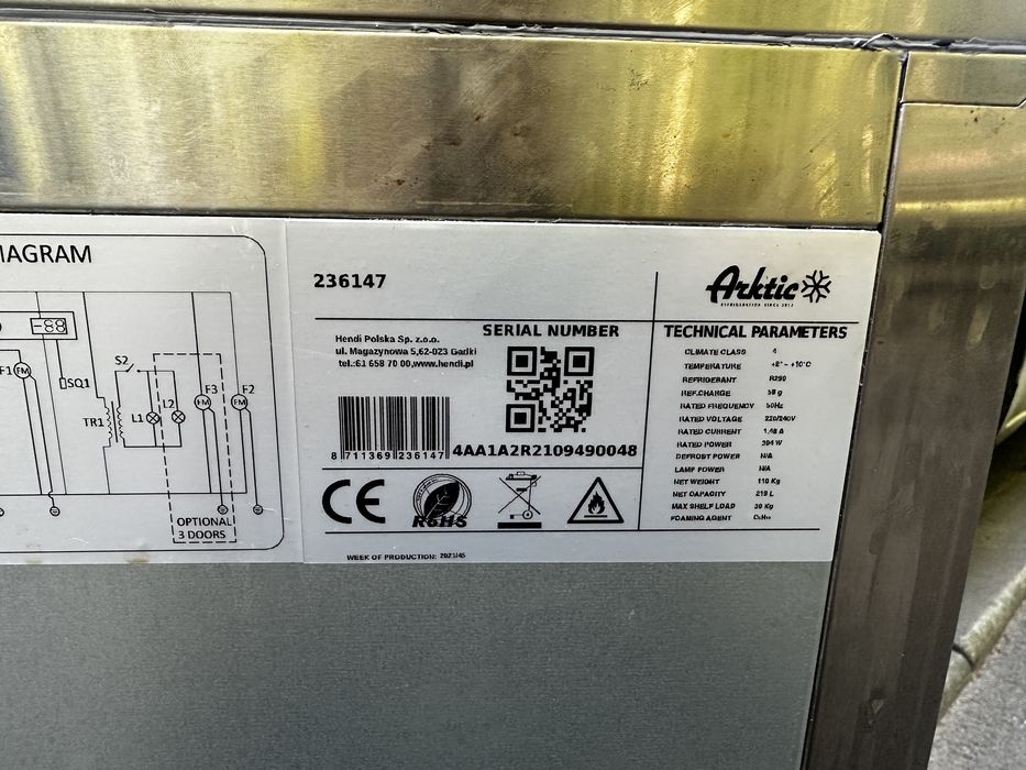 Stoły chlodnicze Arctic