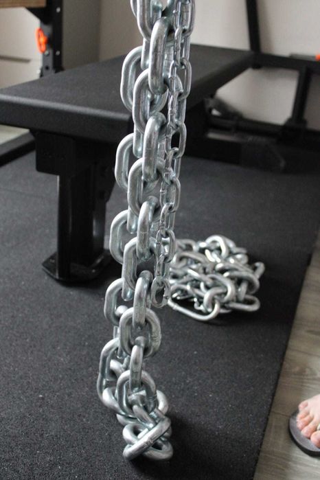 Kit de correntes para treino