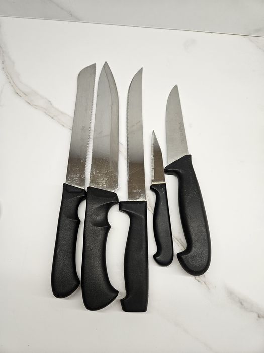 Noże kuchenne 5 szt używanych