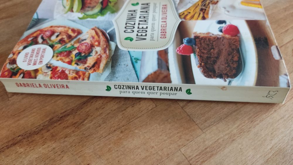 Livro cozinha vegetariana