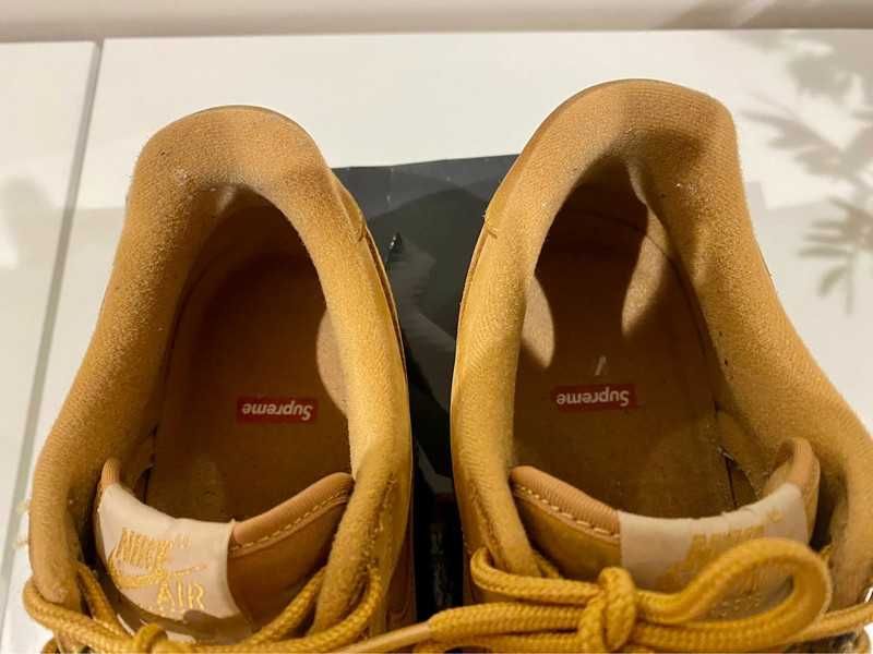 Nike Air Force 1 Low SP Supreme Wheat EU 37.5