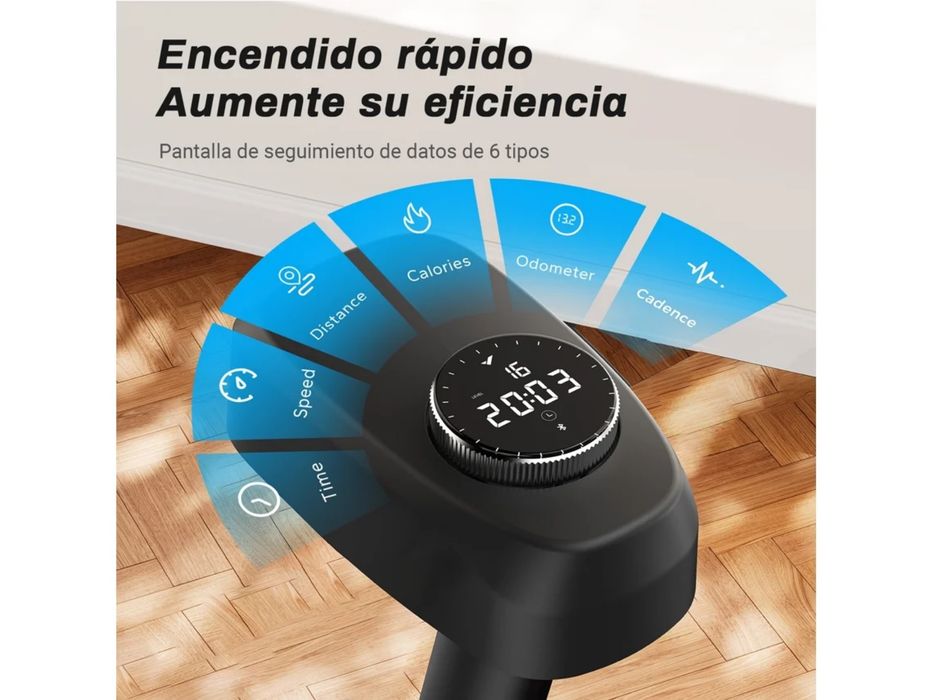 Bicicleta Estática MERACH, Bluetooth/APP, Monitor LED, Volante 6kg, Porta-copos Duplo, Ergonomia Premium, Suporte Tablet (Tablet Não Incluído)