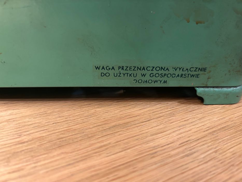 UNIKAT z etykietą! Waga kuchenna Wifama PRL – vintage retro loft